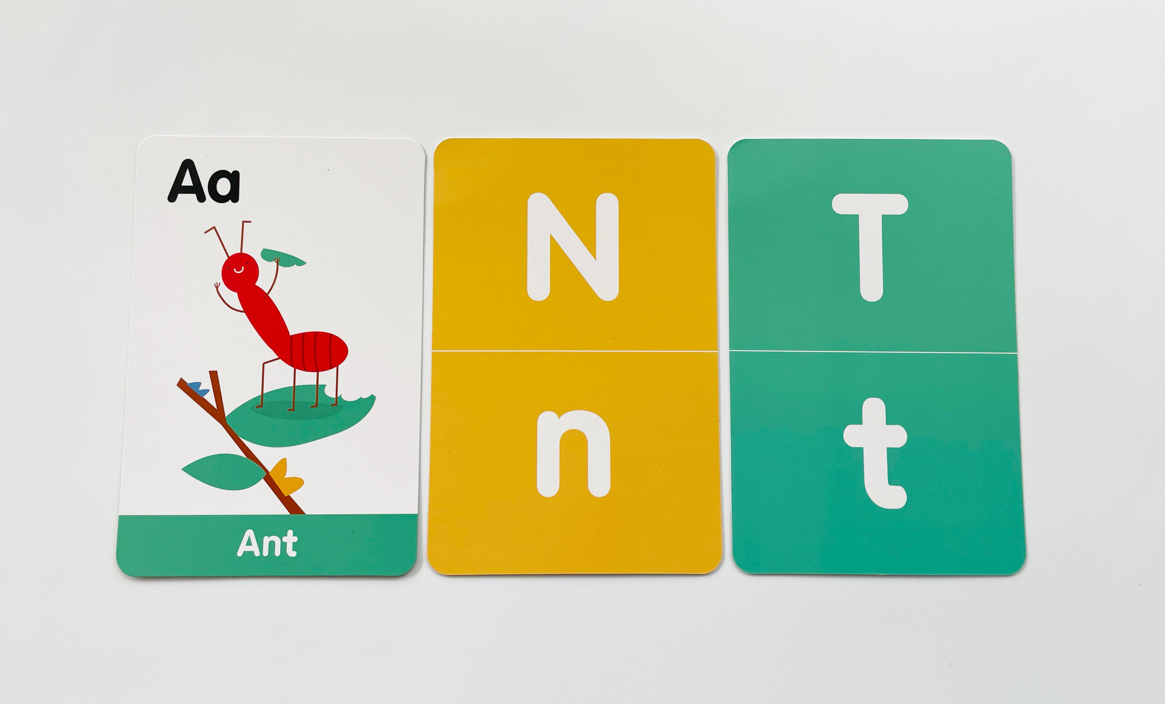 Curious Columbus A-Z uppercase flashcards