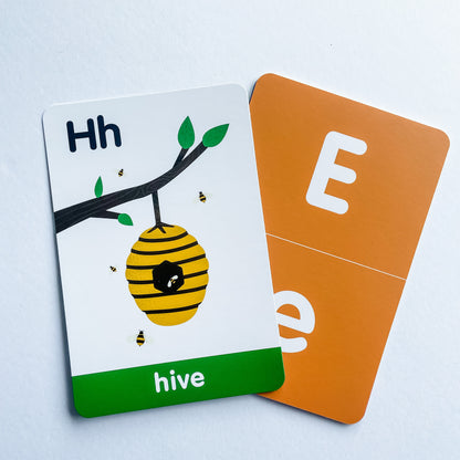 Curious Columbus A-Z Lowercase flashcards